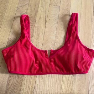 COPY - NWT Scoop neck Hollister Bikini Top
